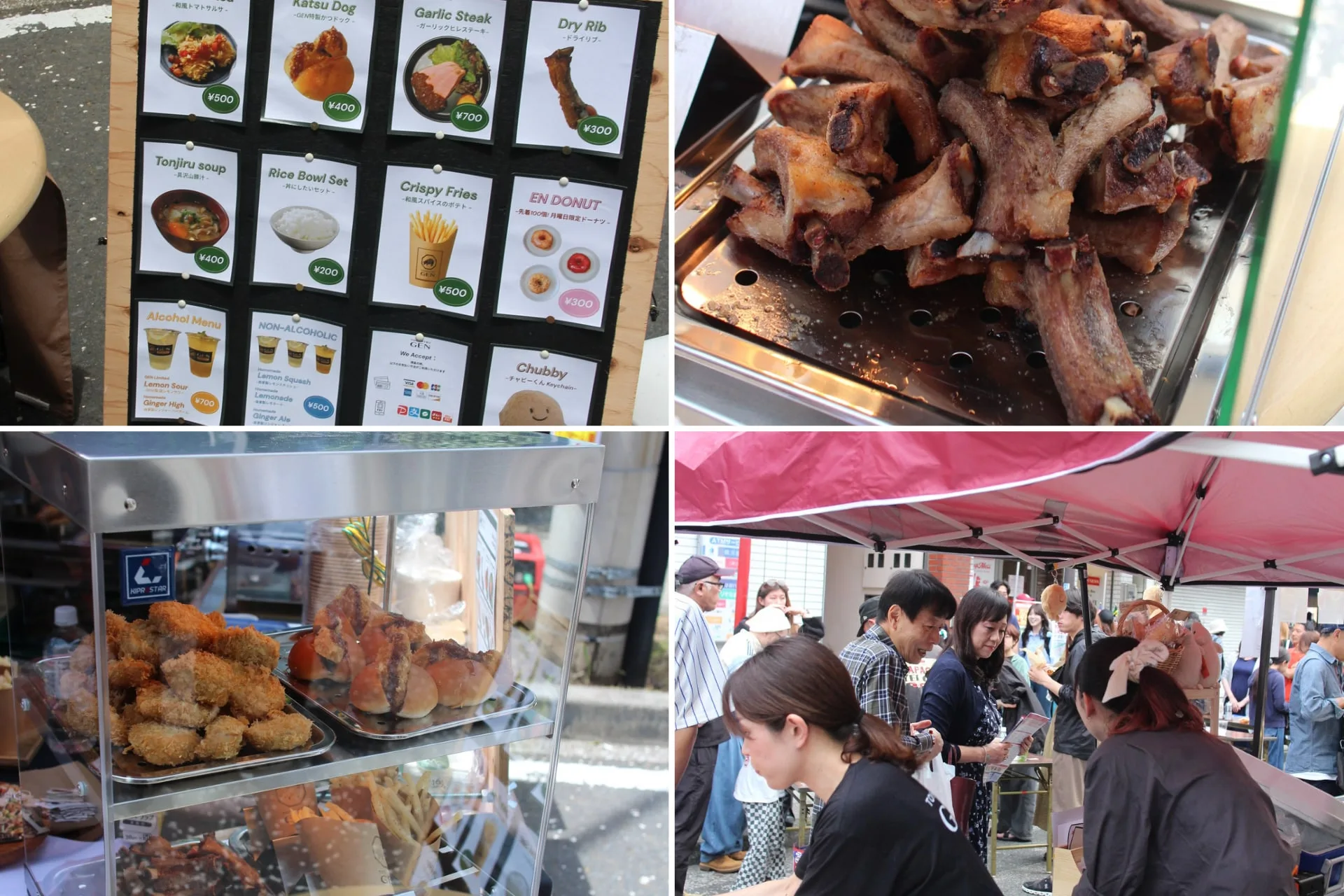 とんかつGENが「石川町裏フェス」に初出店しました